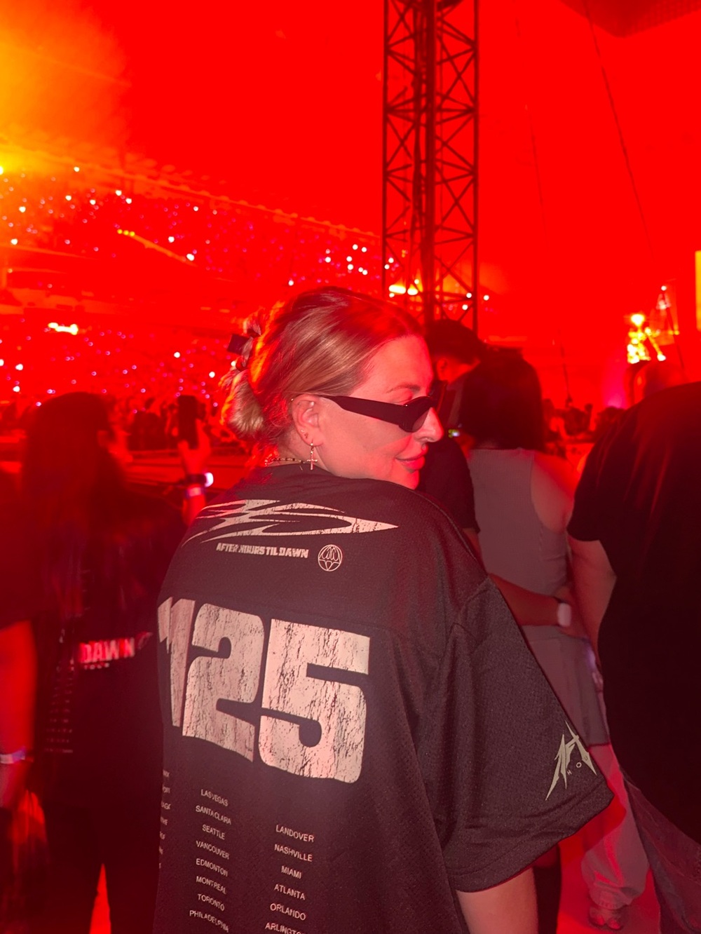X’O The Weeknd Jersey from After Hours Til Dawn Tour - XXL worn once
